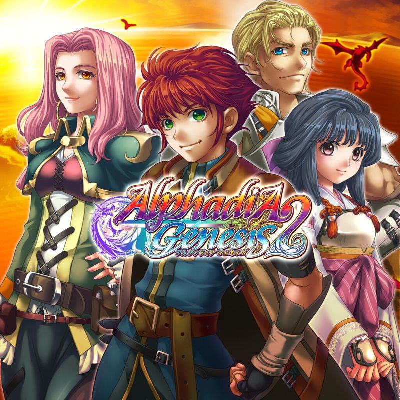 Alphadia Genesis 2 box art for Playstation 4